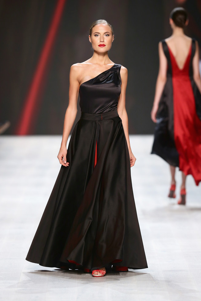 Aziza Zina 2015 Siyah Elbise