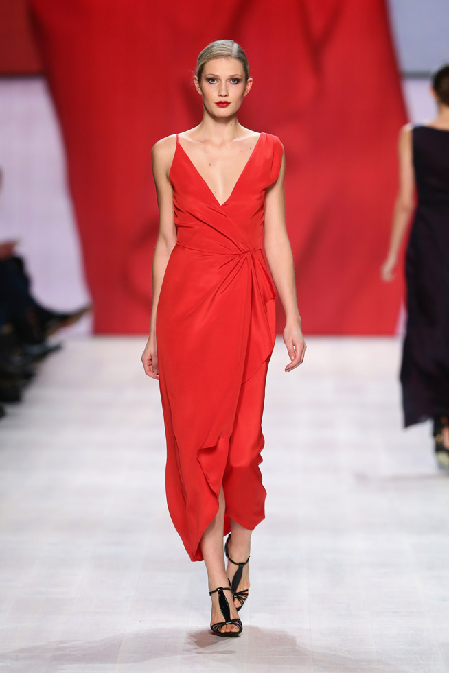 Aziza Zina 2015 Kırmızı Elbise